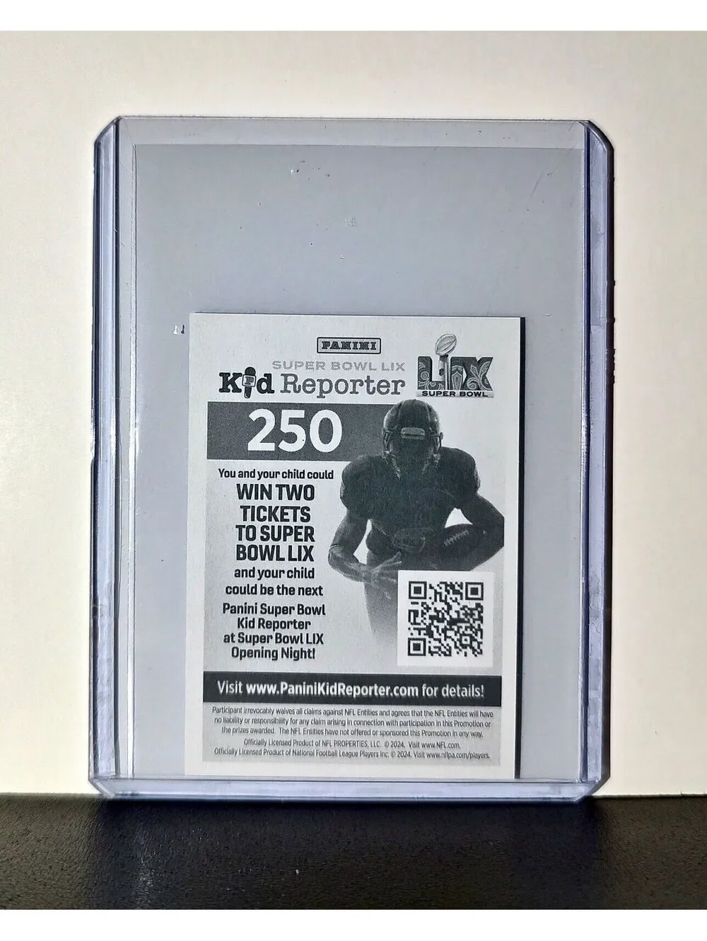 Patrick Mahomes II 2024 Panini NFL Sticker #250 Foil Kansas City Chiefs